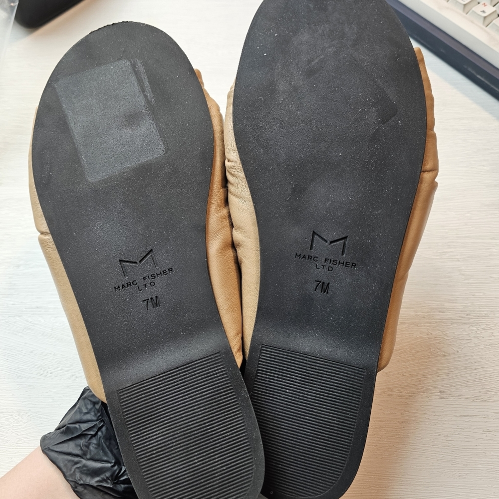 Marc Fisher | Shoes | Marc Fisher Tan Olita Sandals New Without Tags | SZ 7 - Picture 4 of 6